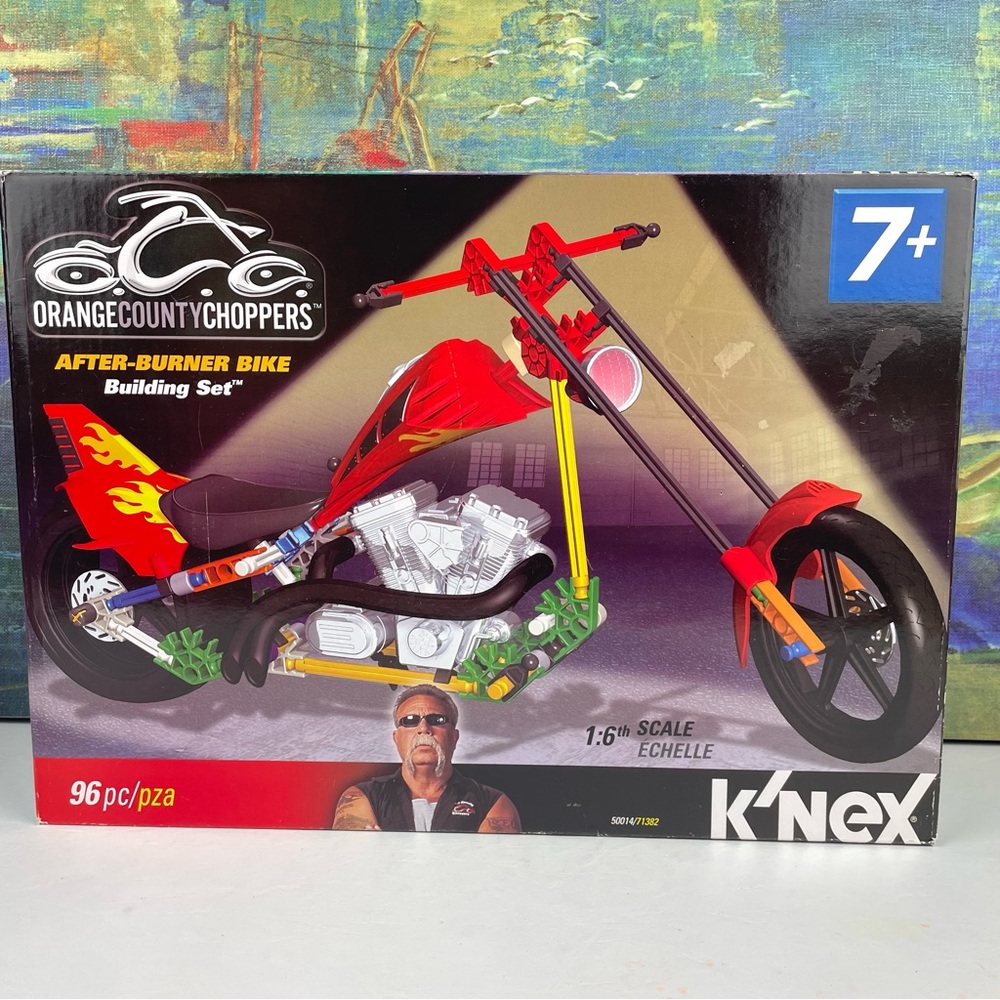 K’nex Orange County Choppers After-Burner Bike Building Set 96pc